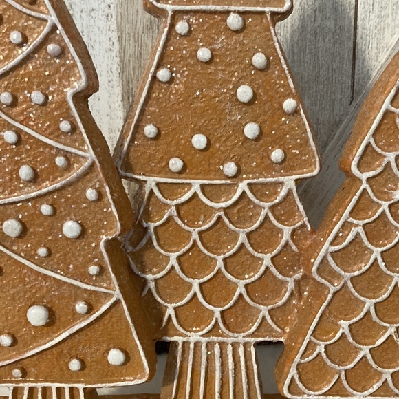 Gingerbread Trees Tabletop Decor - Picture 4 of 10